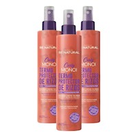 PACK 3 TERMO PROTECTOR DE RIZOS 250ML PLACENTA LIFE
